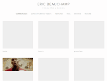 Tablet Screenshot of ericbeauchamp.com